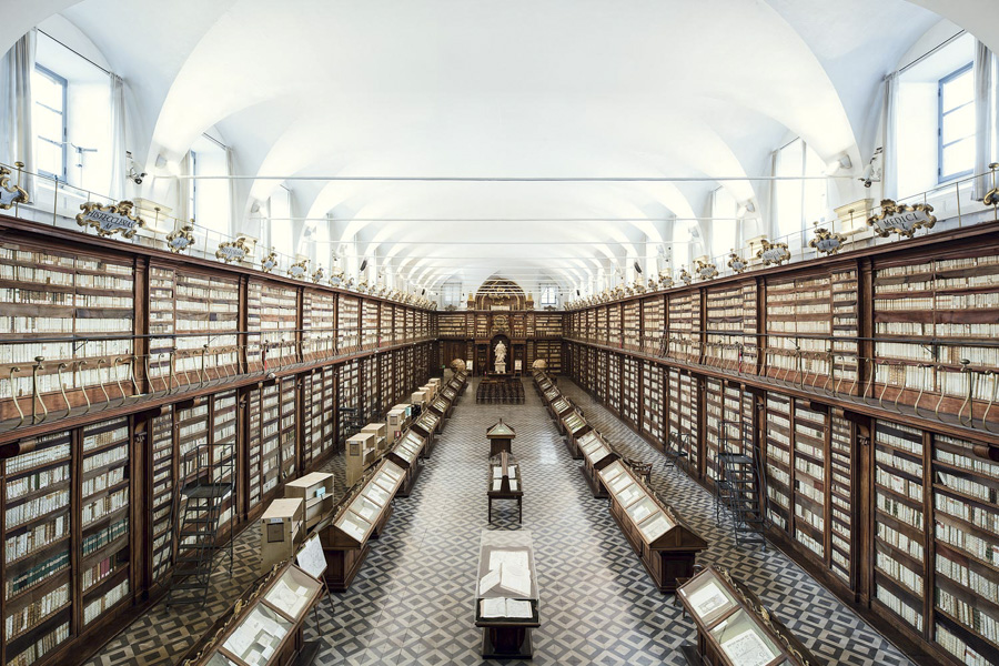 Thibaud Poirier - Libraries - Biblioteca Casanatense Rome 1701