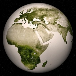 La NASA sur Instagram les photographies de la terre vue de l'espace.