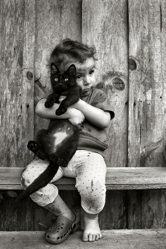 Alain Laboile photographie sa famille à la campagne