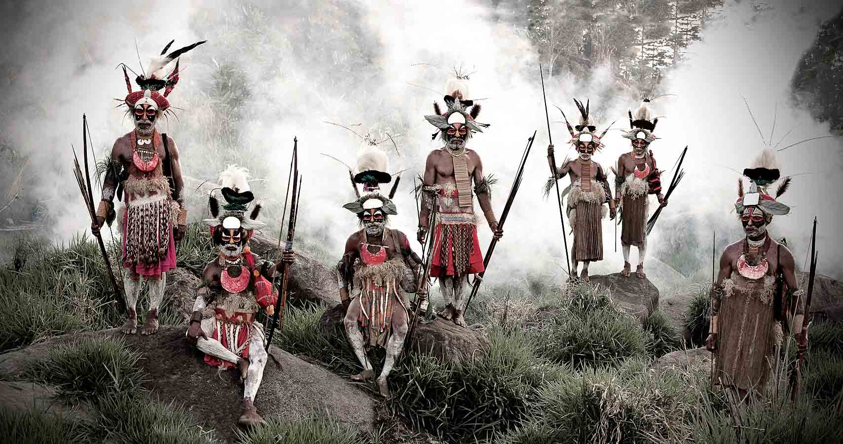 Tribus Goroka – Papousie Nouvelle Guinée Photo : Jimmy Nelson
