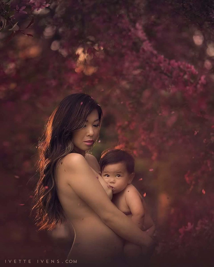 Breastfeeding Goddesses, la beauté de l'allaitement par la photographe Ivette Ivens