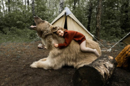 L'ours Stepan joue les modèles pour la photographe russe Olga Barantseva