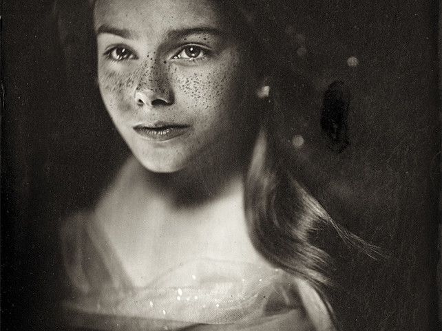 Jacqueline Roberts Nebula enfants avec le procédé du collodion humide