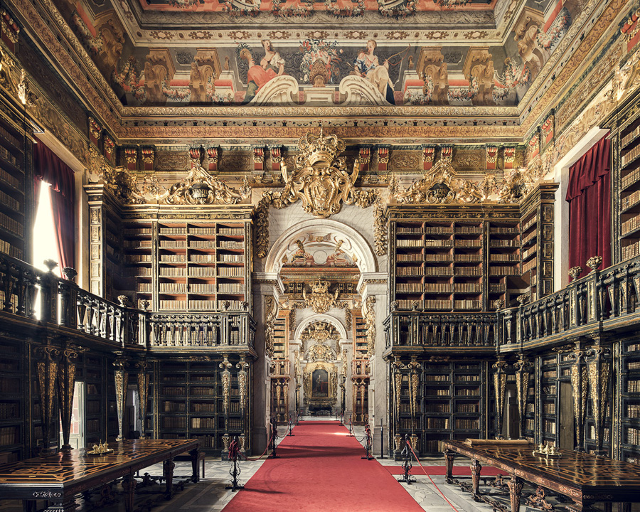 Thibaud Poirier - Libraries - Biblioteca Joanina Coimbra 1728