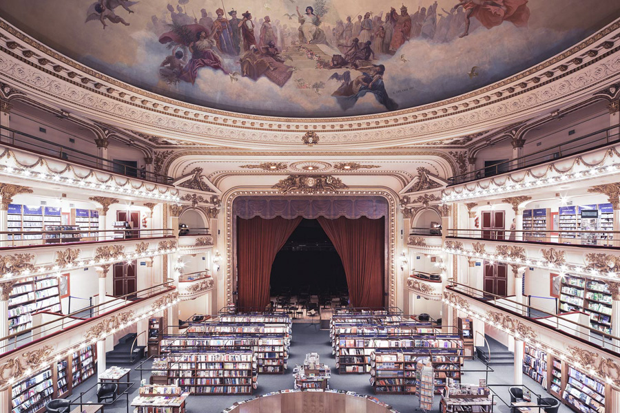 Thibaud Poirier - Libraries - El Ateneo Beunos Aires 1919