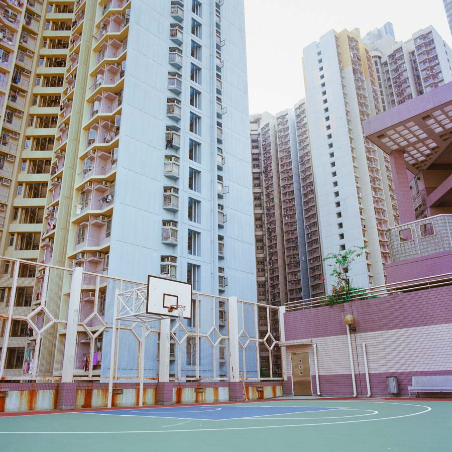 Hoi Fu Court, Hong Kong Kevin Couliau“Sphère d’influence : Le basketball, ici et ailleurs”