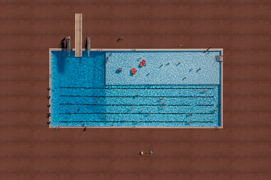 Pools, la série photo aérienne de Stephan Zirwes