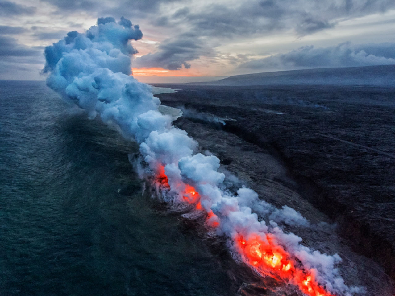 “Entrance to Hell” par Xiaoxiao Liu. Second de la catégorie Nature
