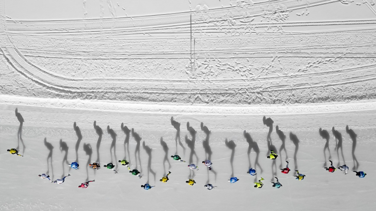 “Skating Shadows” par Vincent Riemersma. Vainqueur de la catégorie Sport