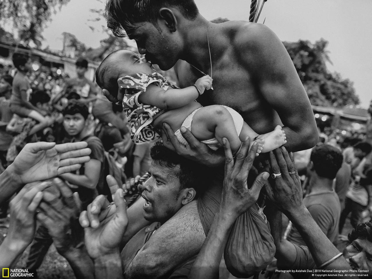 Troisième Prix People National Geographic Photo Contest, Love of Life par Avishek Das