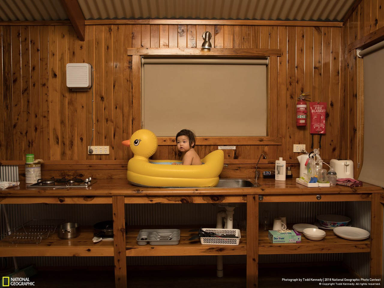 Second Prix People National Geographic Photo Contest, Roadside Motel Todd Kennedy