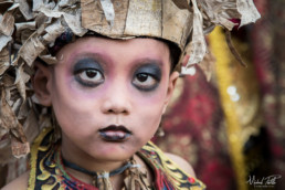 Portrait enfant à Bali