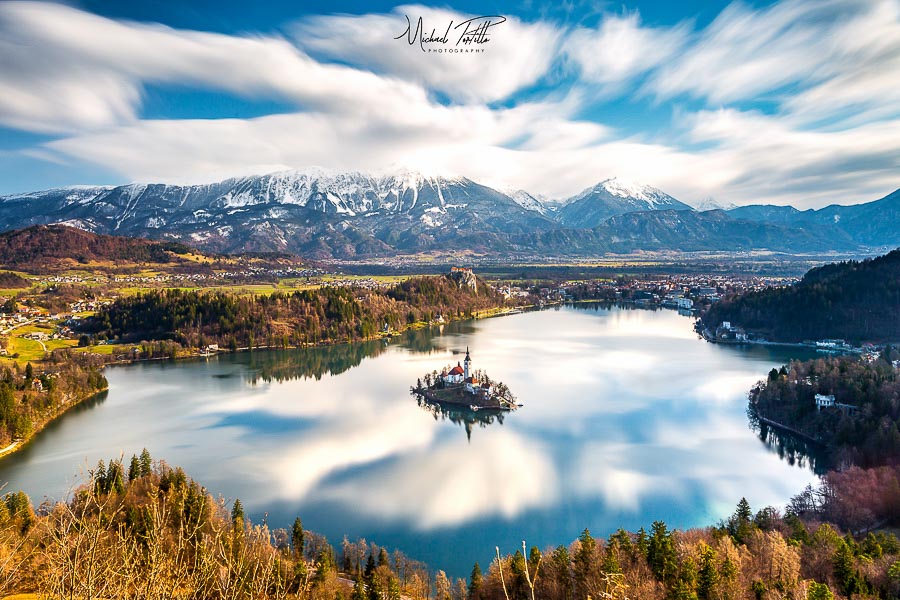 Lac de bled en Slovénie