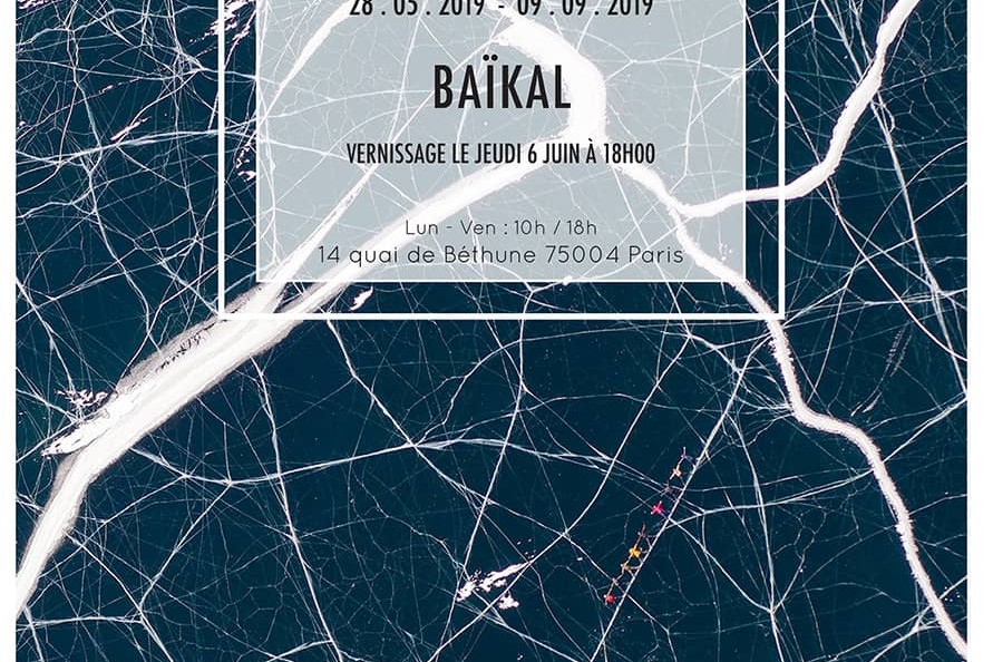 exposition Graine de Photographe sur les glaces du lac Baikal