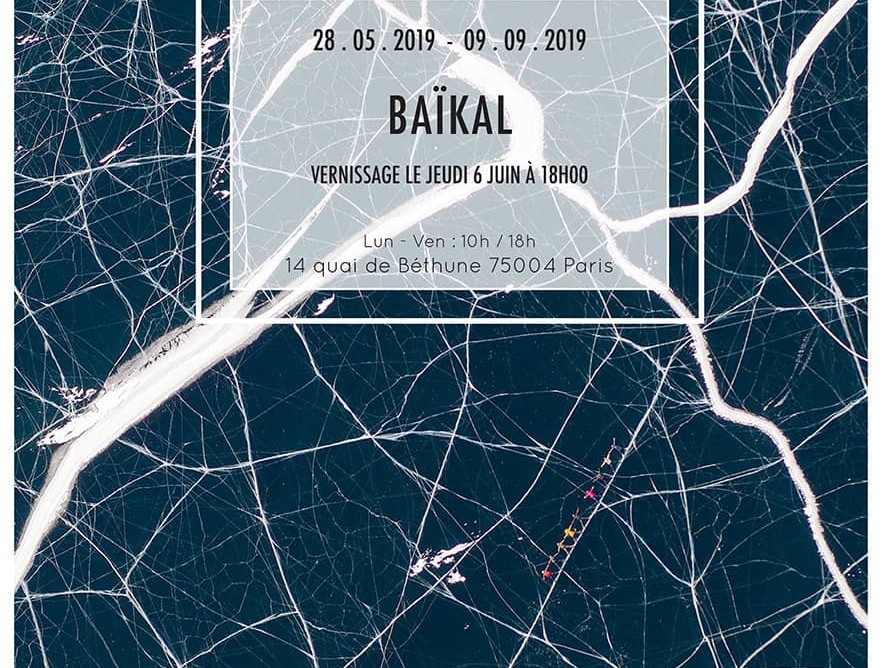 exposition Graine de Photographe sur les glaces du lac Baikal