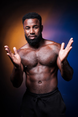 portrait homme en studio