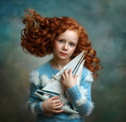 Portrait d'enfant par Małgorzata Sulewska