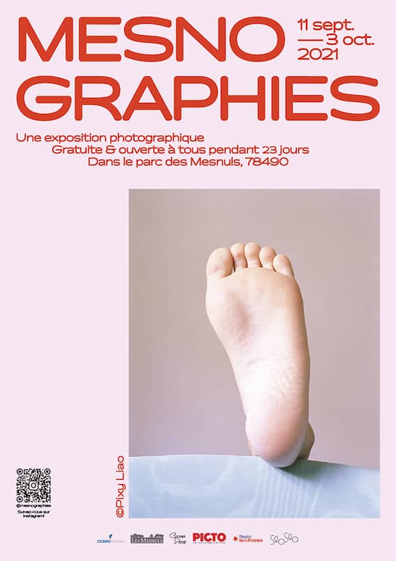 Affiche de la première édition du Festival Photo Mesnographie