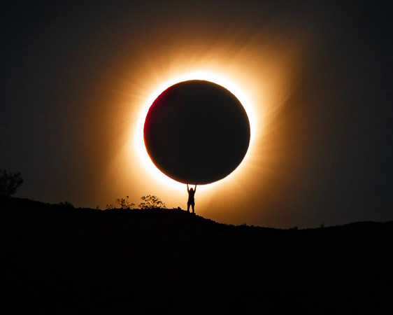 Photo d'éclipse au Chili par Check My Dream