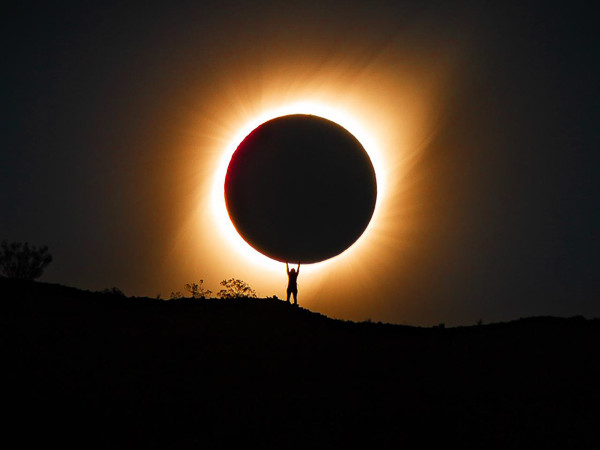Photo d'éclipse au Chili par Check My Dream