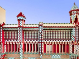 photo architecture, plan large de la Casa Vicens par David Cardelús