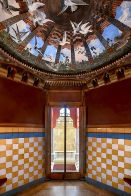 photo architecture, plan serré de la Casa Vicens par David Cardelús