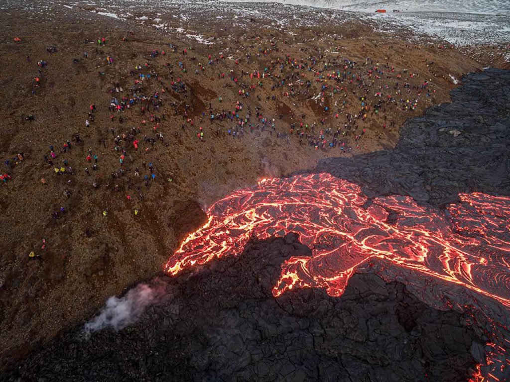 Eruption volcanique en Islande photographiée par Check My Dream