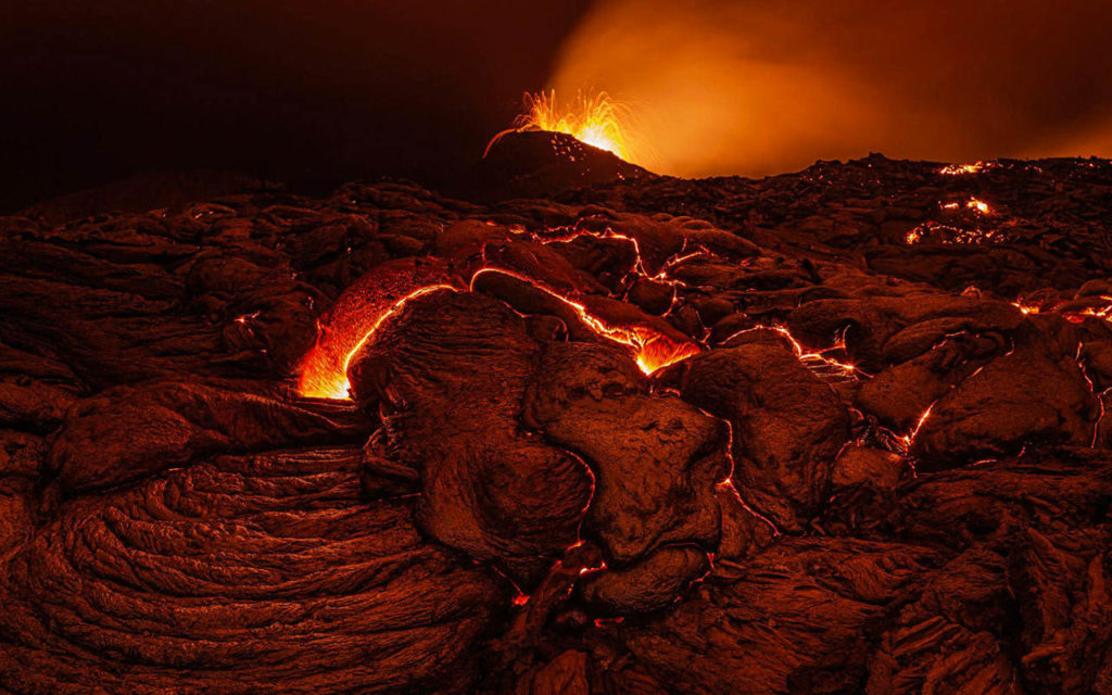 Eruption volcanique en Islande photographiée par Check My Dream