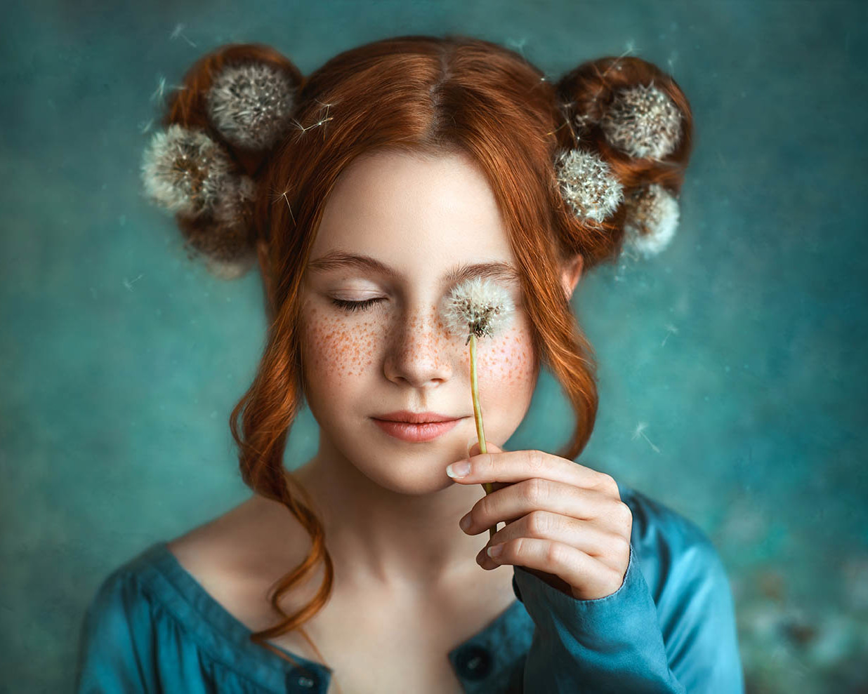 Portrait d'enfant par Małgorzata Sulewska