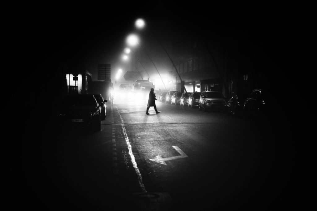 street photo en noir et blanc