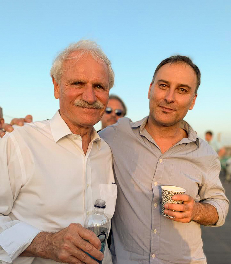 Yann Arthus Bertrand et Marc Lavaud