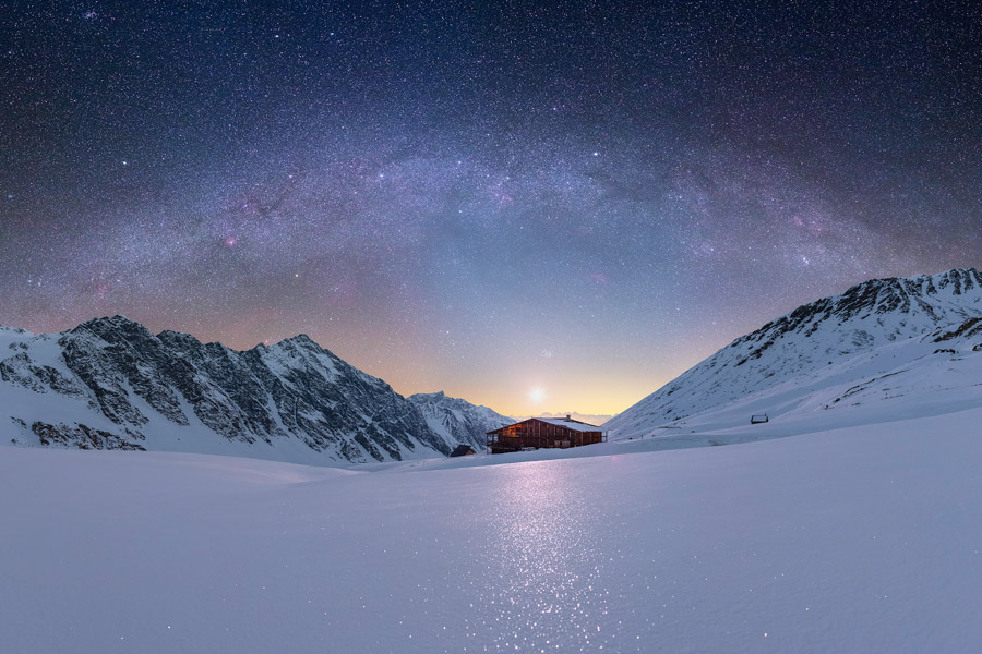 Le gardien des étoiles, astrophtographie Queyras