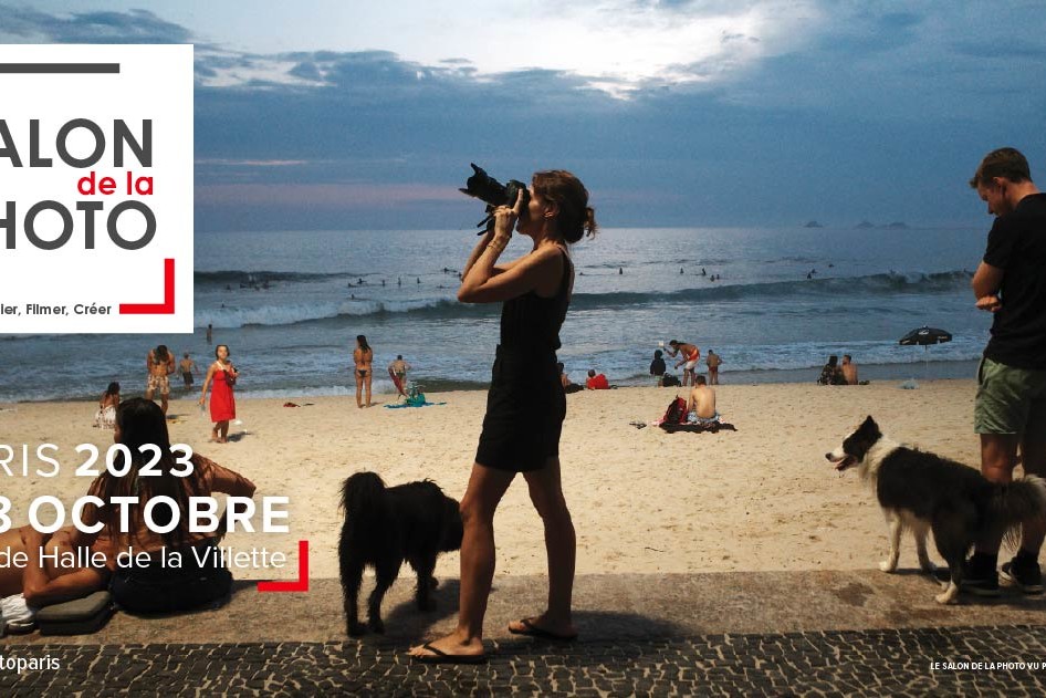 affiche salon de la photo 2023 paris grande halle de la villette