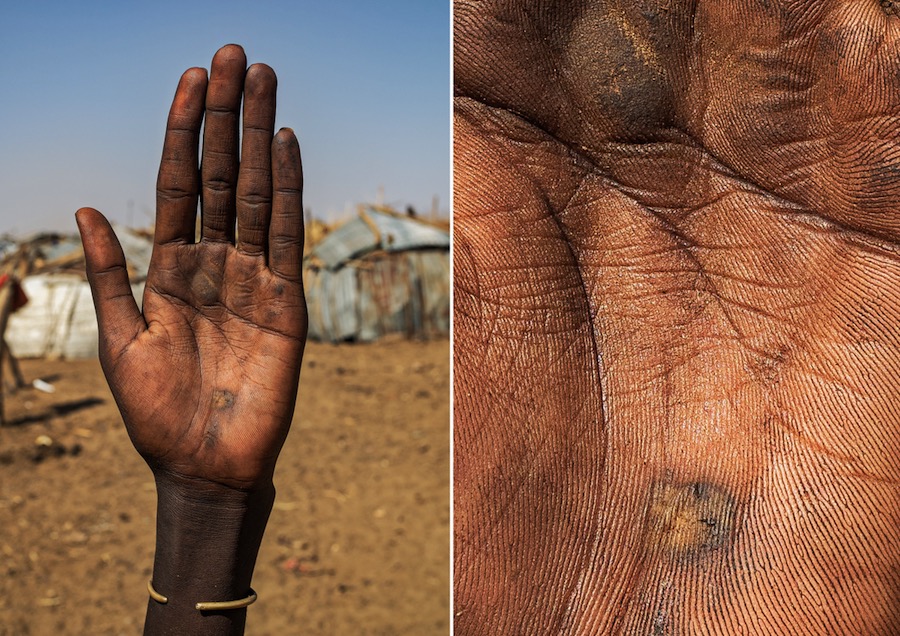 Main d'une Fille d'une tribu © Omar Reda