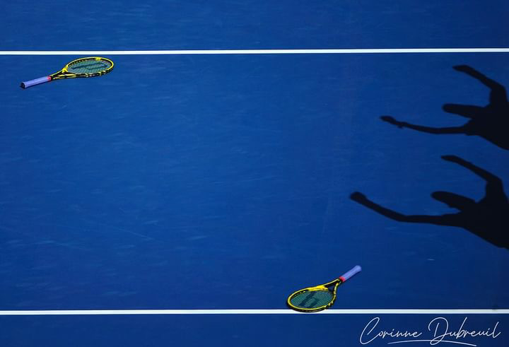 © Corinne Dubreuil, photo tennis match