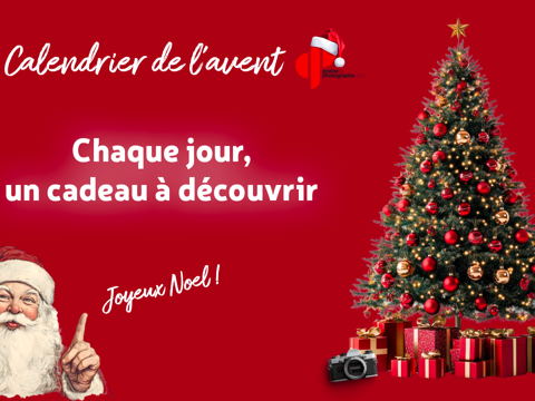 calendrier de l'avent Graine de photographe noël 2024 spécial photo