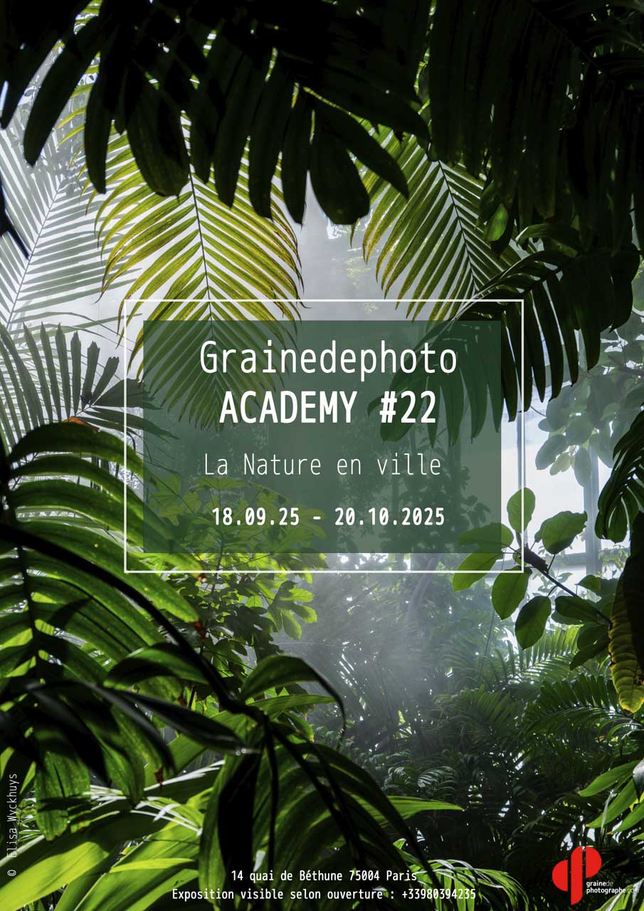 affiche exposition photo Grainedephoto Academy Débutant #22 thème