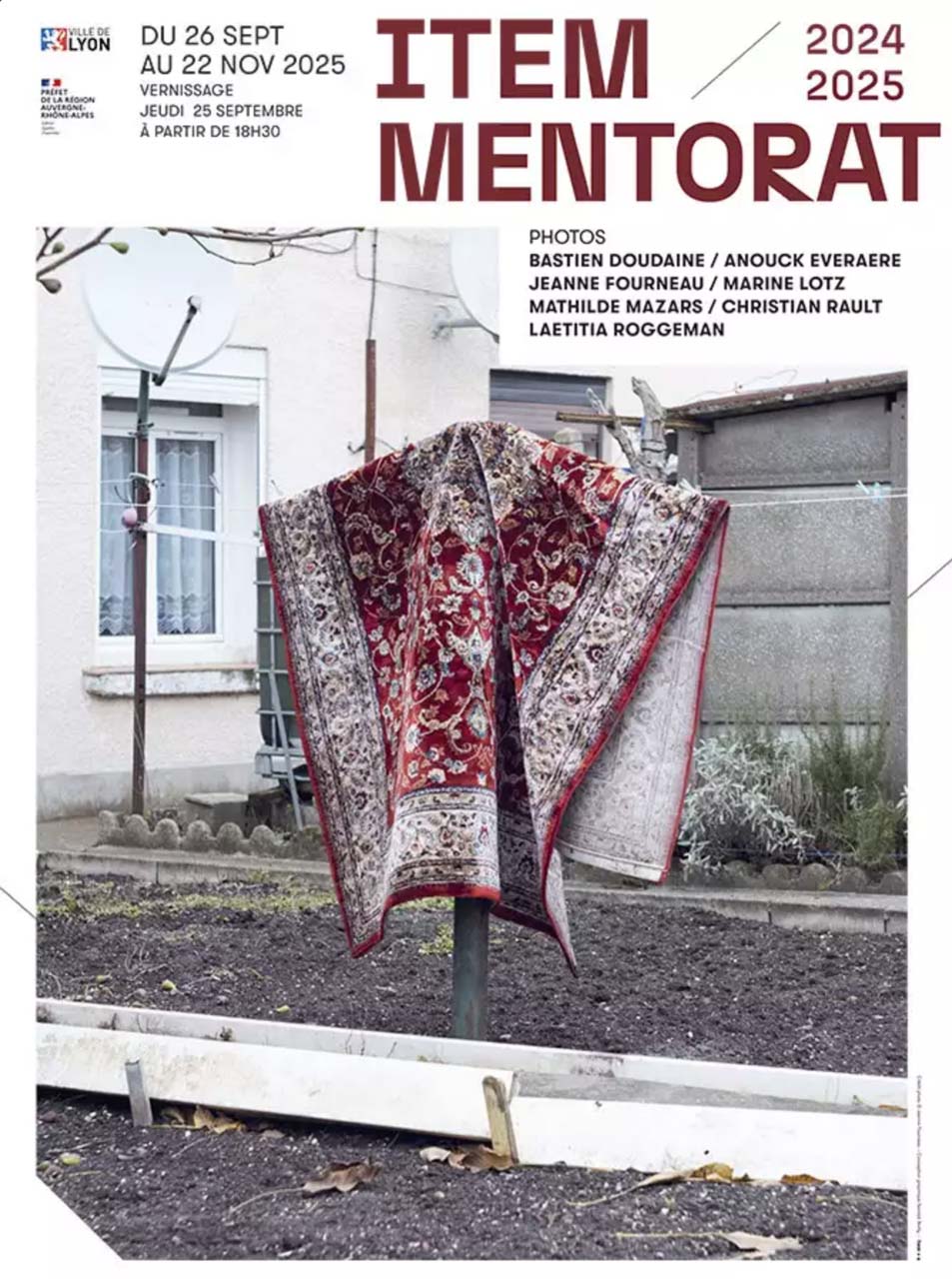 affiche item mentorat exposition photo octobre 2025