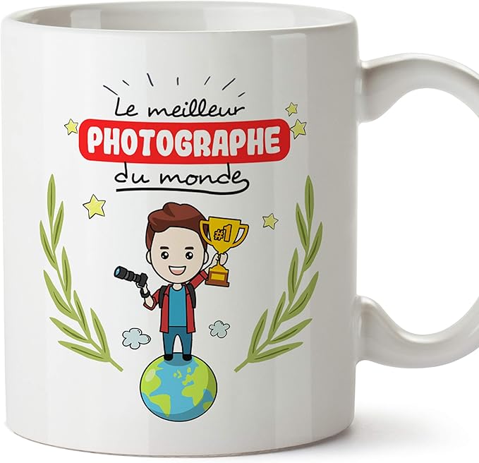 mug meilleur photographe du monde idée cadeaux photo pour Noël 2025