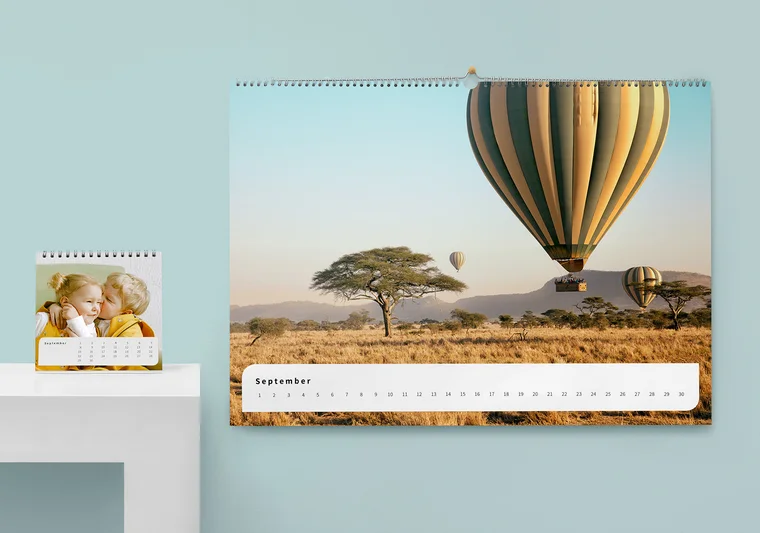 Calendrier photo personnalisé Saal Digital