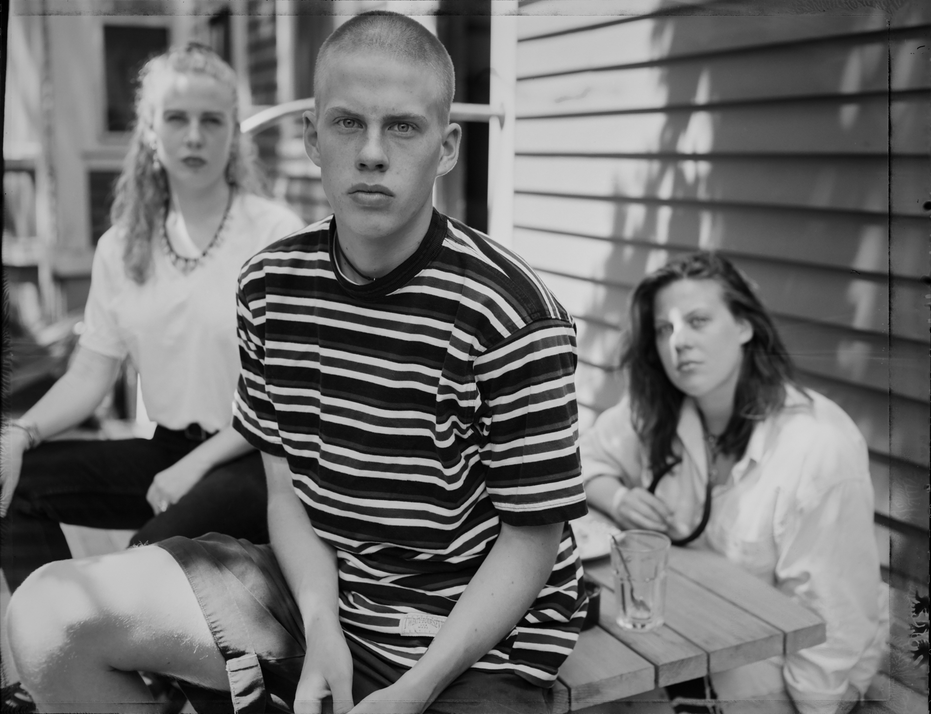 portrait famille, noir et blanc, photographies d'archives, judith black,