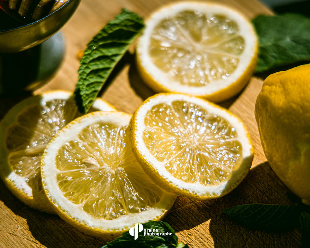 Photographie réalisée dans le cadre de notre cours Photographie Culinaire.