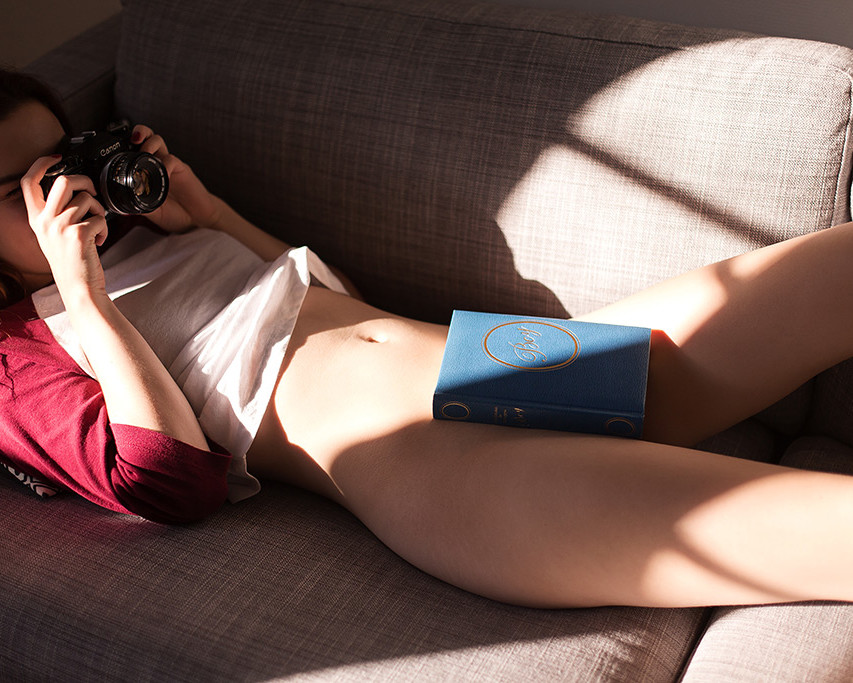 photos nus, lumière, appareil photo, détente, quotidien