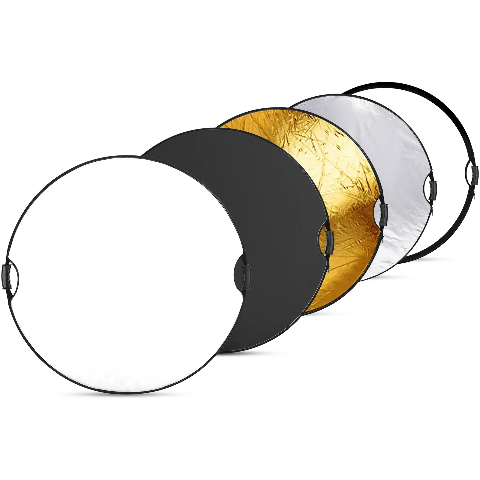 NEEWER RF-80II 5 en 1 R&eacute;flecteur de Lumi&egrave;re Rond avec Poign&eacute;es