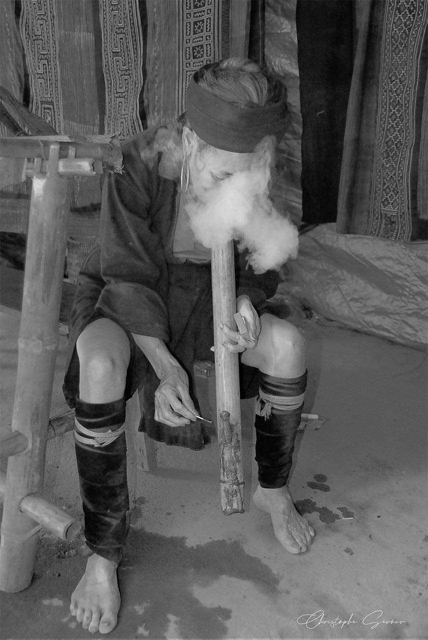 Voyage, portrait, vietnam, noir et blanc