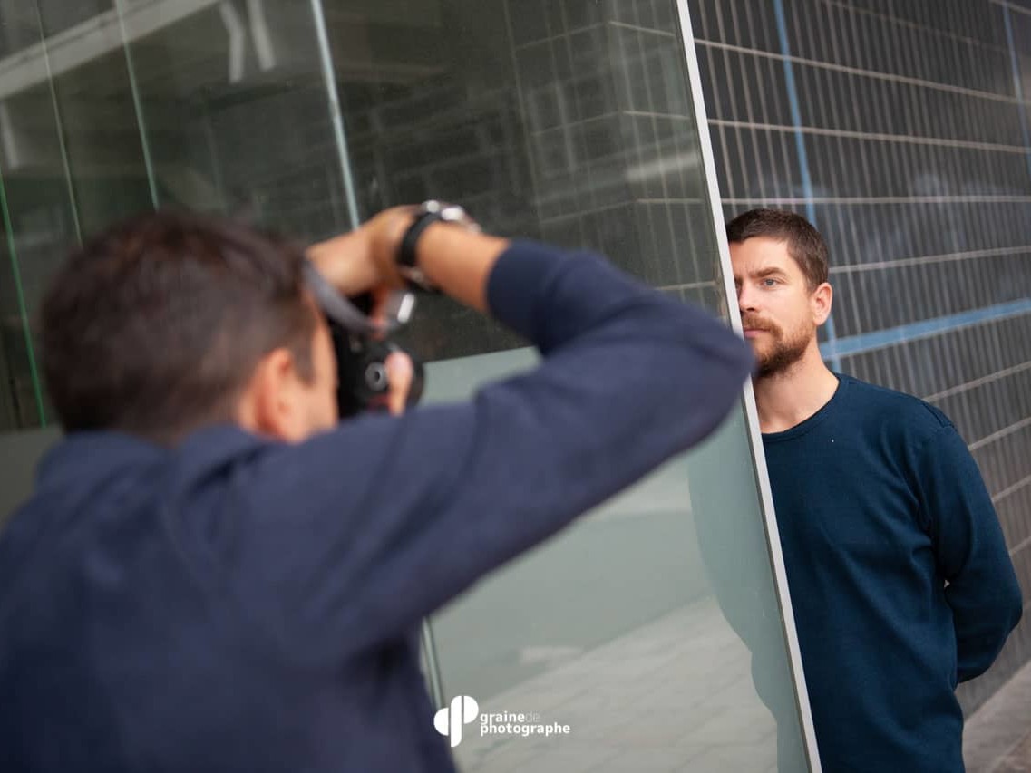 Photo d'un cours portrait Graine de Photographe à Paris