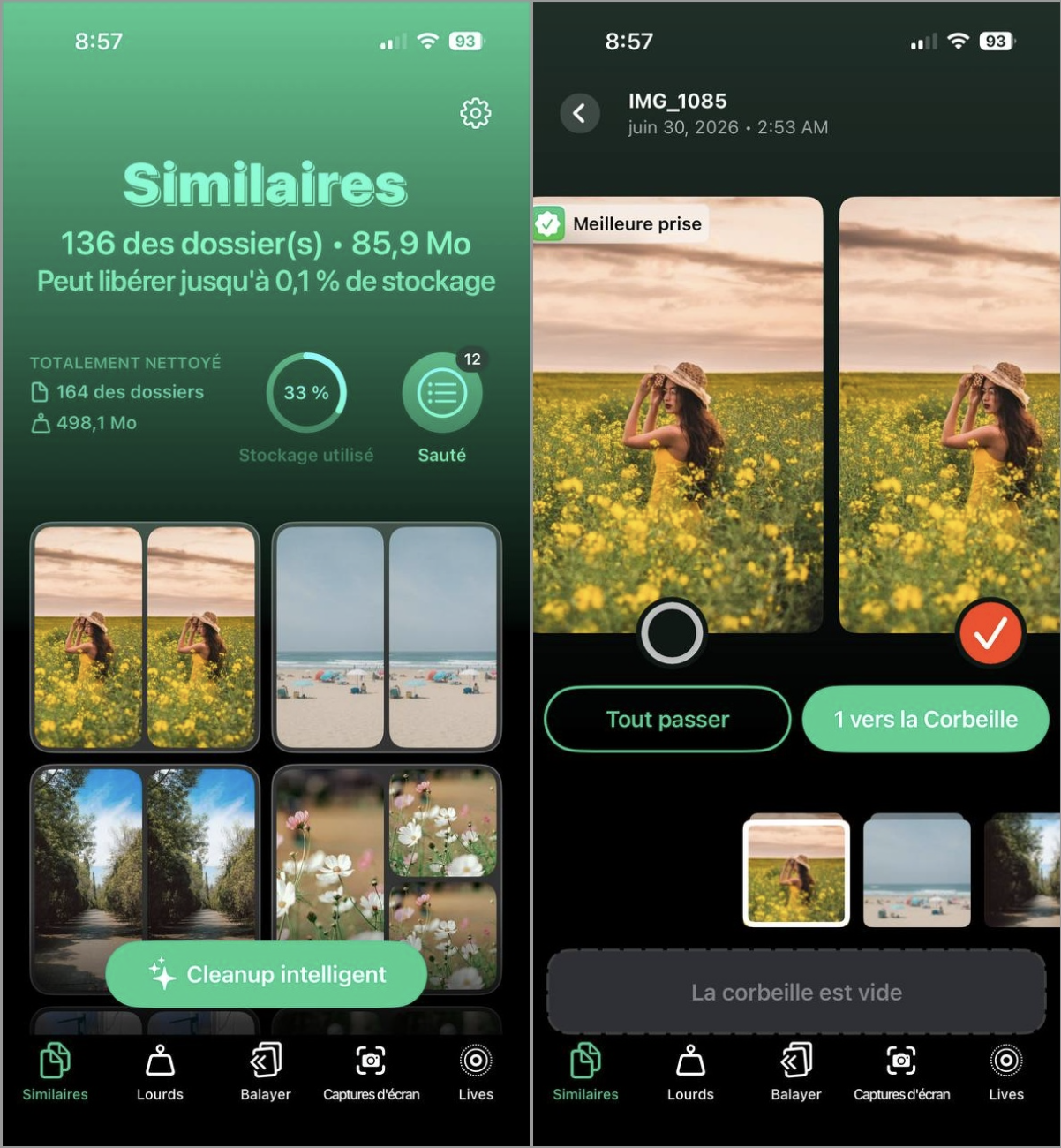 Les 5 meilleures applications pour nettoyer un iPhone gratuitement Clever Cleaner – AI Nettoyage