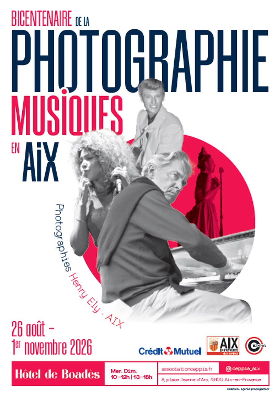 affiche événements photo, agenda hoto septembre 2026, aix en provence