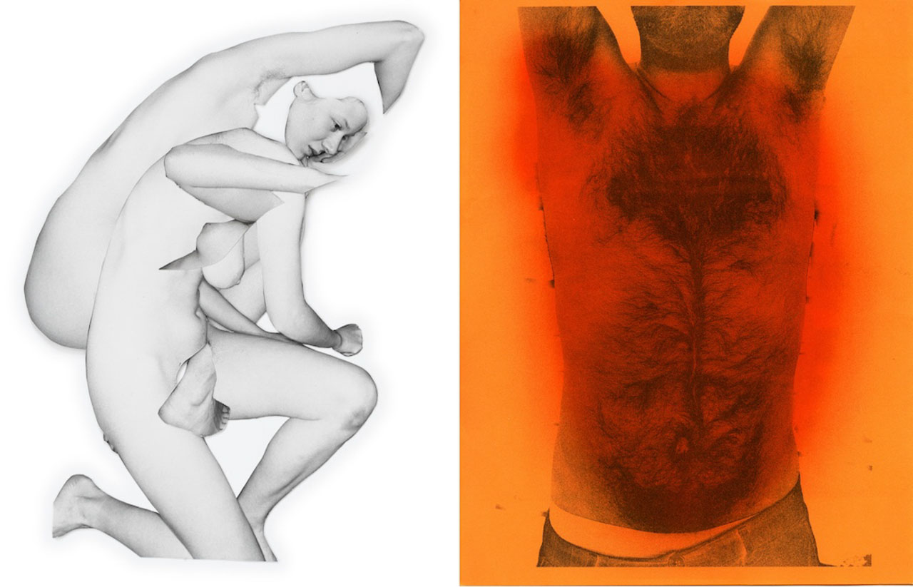 Justine Kurland, Mariah Robertson,risographie, photographie photocopié, anti-photo, découpage, expposition collective, antiphoto, galerie miranda, paris,